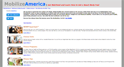 Desktop Screenshot of mobilizeamerica.com