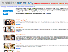 Tablet Screenshot of mobilizeamerica.com